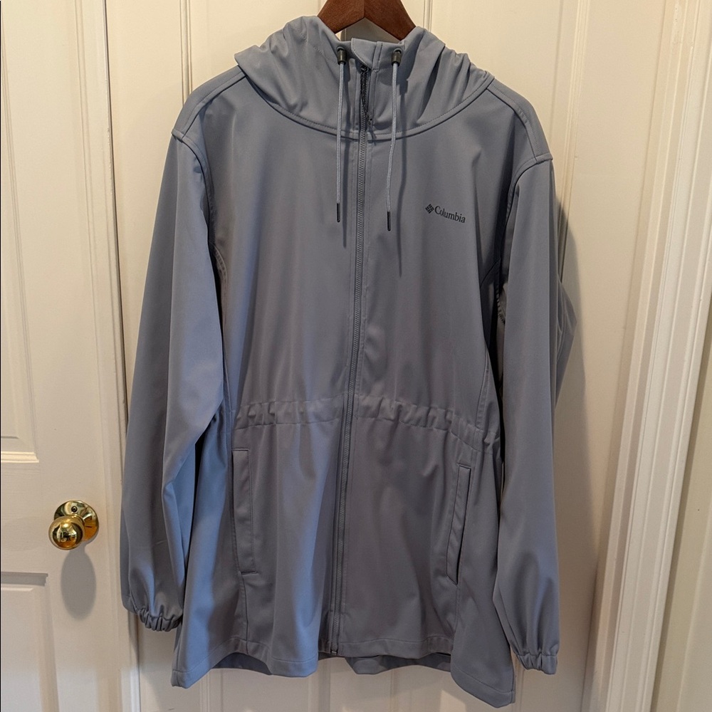 Columbia Steel Gray Hooded Jacket